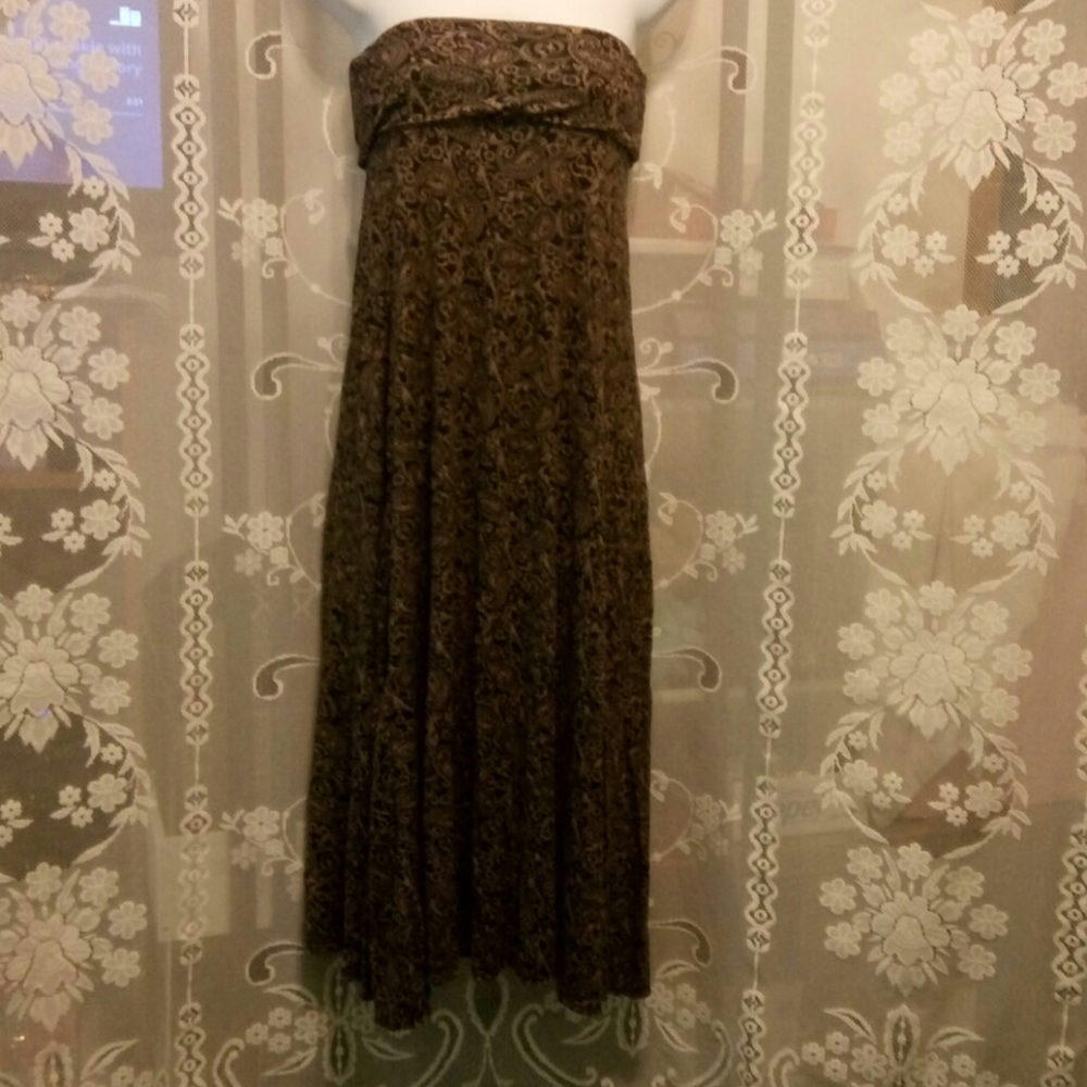 Alloy Apparel Strapless Dress Sz XL